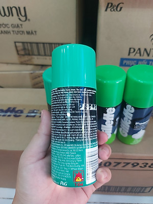 Bọt cạo râu Gillette Foamy Methol  175g hương chanh và hương bạc hà