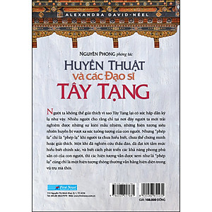Sách Huyền Thuật Và Các Đạo Sĩ Tây Tạng (Tái Bản)