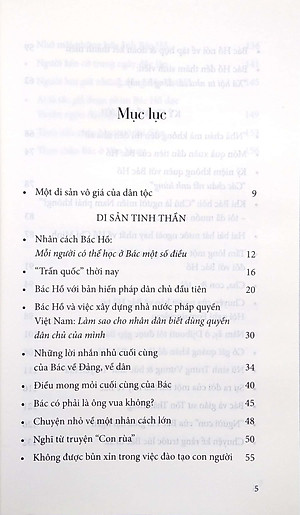Di Sản Hồ Chí Minh - Nhân Cách Bác Hồ - Mỗi Người Có Thể Học Ở Bác Một Số Điều