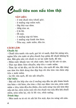 Sách Thực Đơn Nấu Ăn Đơn Giản - Tập 1
