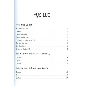 Bí Quyết Hội Họa - Phác Họa Tĩnh Vật