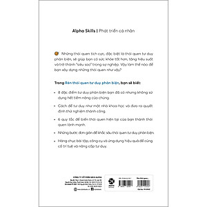 Sách Rèn Thói Quen Tư Duy Phản Biện