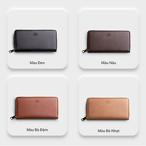 Ví Lata ( Thời trang nữ dáng cầm tay dáng dài - Ví da VN58 )