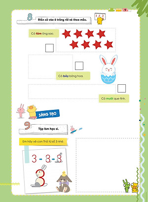 Sách POMath - Toán Tư Duy Cho Trẻ Em 4-6 Tuổi (Tập 3)