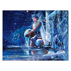 Tranh xếp Hình Tia Sáng  Cung Bảo Bình Tia Sáng (475 Mảnh Ghép)