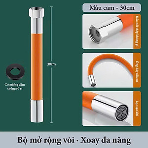 Ống Nối Dài Vòi Nước Silicone Mở Rộng – Ống Nước Linh Hoạt, Dễ Dàng Sử Dụng, Bền Bỉ - HÀNG CHÍNH HÃNG MINIIN