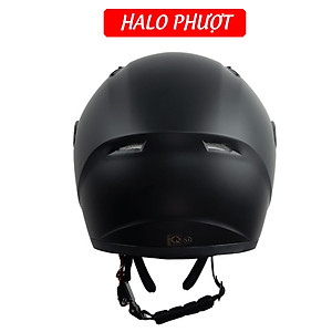 Mũ Bảo Hiểm FullFace Royal M136 (Đen Mờ)