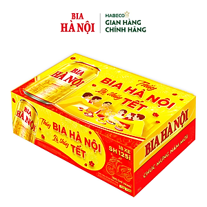 Bia Hà Nội phiên bản Tết 2026 - Thùng 24 lon 330ml
