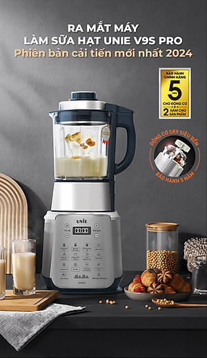 Máy Làm Sữa Hạt Unie V9s Pro Phiên Bản Cao Cấp 2024 - Hàng Chính Hãng