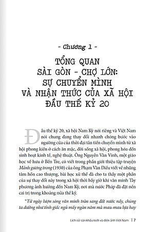 Lịch Sử Sân Khấu Kịch Và Điện Ảnh Việt Nam
