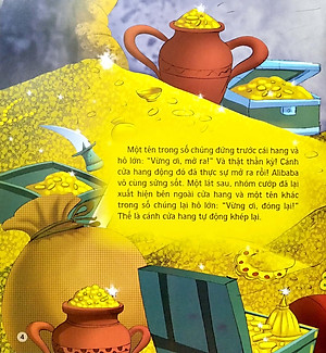Sách Ngày Xửa Ngày Xưa - Alibaba Và Bốn Mươi Tên Cướp
