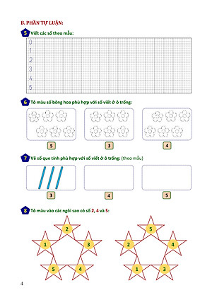 Phiếu bài tập cuối tuần Toán 1 - Biên soạn theo chương trình mới (Sách màu)