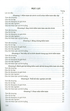 Bài Tập Kiểm Toán (Dùng cho sinh viên các trường đại học, cao đẳng khối kinh tế)