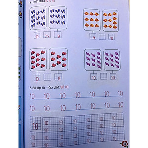 Sách - Toán Tư Duy - Dành cho trẻ em từ 4 - 6 tuổi