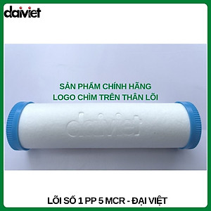 Chính Hãng - Lõi Lọc Nước RO Số 1 Lõi PP 10" 5 Micro Đại Việt