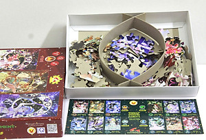 Xếp hình Tia Sáng Cung hoàng đạo lửa 45x3F (45 Mảnh Ghép x 3 hình)