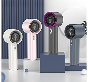 Quạt Sạc Cầm Tay Mini Siêu Mát Teement, Sạc Nhanh, Màn Hình Led Sang Trọng, 100 Chế Độ Gió - Hàng Chính Hãng