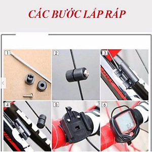 Đồng Hồ Đo Tốc Độ Xe Đạp Thể Thao Có Dây Mã 01 - Hàng chính hãng dododios