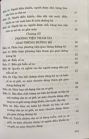 Luật Trật Tự, An Toàn Giao Thông Đường Bộ Năm 2024