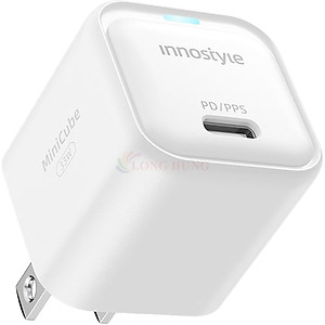 Cốc sạc Innostyle MiniCube 33W GaN Charger IC33PDWHI - Hàng chính hãng