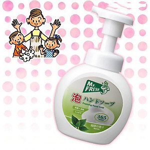 Sữa rửa tay bọt tuyết 365ml Mr.fresh Hương Trà xanh