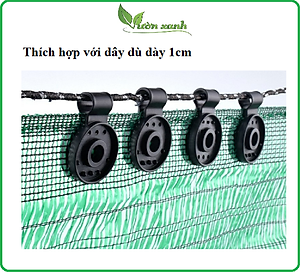 Bộ 50 Kẹp Vải Bạt Che Nắng Cho Nhà Kính Ngoài Trời, Dụng cụ kẹp bạt che nắng. Kẹp Tấm Lưới Che Nắng Ngoài Trời, Kẹp Lưới