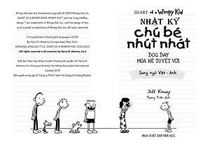 Combo 5 tập Nhật Ký Chú Bé Nhút Nhát - Diary Of A Wimpy Kid BẢN SONG NGỮ kèm file nghe Audio