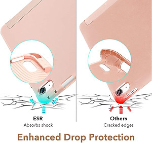 Bao da cho iPad Air 4 2020 10.9 Inch ESR Rebound Pencil Case (Có khe cắm bút Apple Pencil) - Hàng Nhập Khẩu 