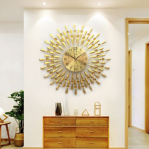 Đồng Hồ Treo Tường Trang Trí Đẹp S-A30 độc lạ 3d cỡ lớn nghệ thuật phù hợp cho phòng khách, phòng ngủ