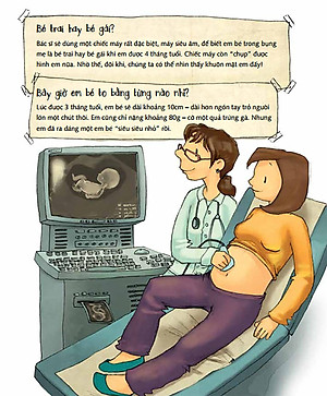 Sách Có Một Em Bé Trong Bụng Mẹ