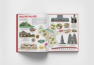 Sách Đất Nước Gấm Hoa - Atlas Việt Nam