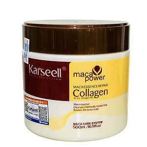 Kem Ủ Tóc Collagen Karseell Maca 500ml (Hủ)