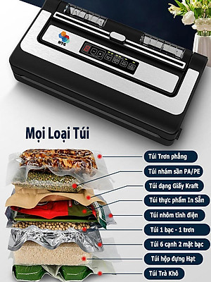 Máy hút chân không VS-86 hút mọi loại túi, tích hợp hàn thông minh, hút khô và hút ướt dễ dàng với 2 bình nước thải, sử dụng 2 motor hút mạnh mẽ, hút và thổi phồng tiện lợi, hàng chính hãng