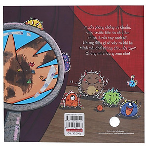 Sách Bé Khoẻ Mỗi Ngày: Nếu Không Rửa Tay Thì Sao