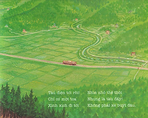 Ehon - Thực Phẩm Tâm Hồn Cho Bé - Tàu Điệntới Rồi (Tái Bản 2021)