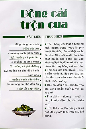 Sách Món Ăn Được Nhiều Người Yêu Thích - Các Món Rau, Củ, Quả (Tái Bản)