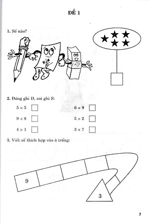Sách Phát Triển Trí Thông Minh Toán Lớp 1 (Tái Bản 2020)