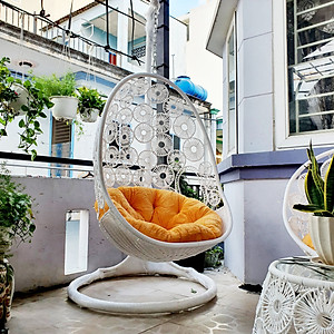 Bộ xích đu đồng tiền NAVICOM ( trắng) 