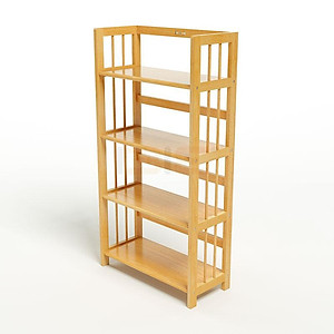 Kệ Sách 4 Tầng Rộng 50cm Gỗ Tự Nhiên 100% (TN)