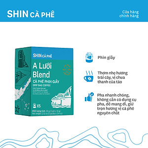 Bộ Quà Tặng Cà Phê Phin Giấy Ghép Trọn Việt Nam - SHIN Cà Phê