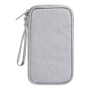 Túi phụ kiện công nghệ BUBM chuyên dụng 1 ngăn, 2 ngăn đựng dây cáp, pin sạc dự phòng có quai xách cầm tay tiện lợi- Hàng chính hãng