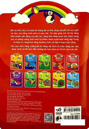 Tô Màu Phát Triển Trí Não Bộ Cho Bé 1-3 Tuổi - Tập 4