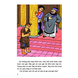 Tranh Truyện Dân Gian Việt Nam - Cây Tre Trăm Đốt