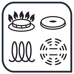 Chảo chiên chống dính đáy từ Tefal Unlimited 26cm,dùng cho mọi loại bếp- Sản xuất tại Pháp - Hàng chính hãng