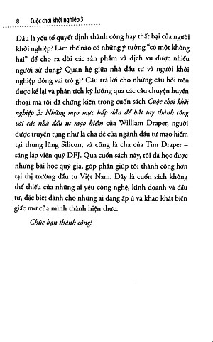Sách Cuộc Chơi Khởi Nghiệp Phần 3