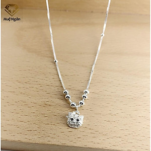 Lắc chân bạc Ý 925 Huệ Ngân -Mèo xinh RYBJ50062