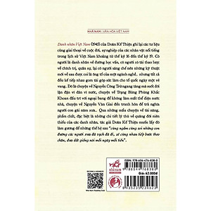 Sách Danh nhân Việt Nam