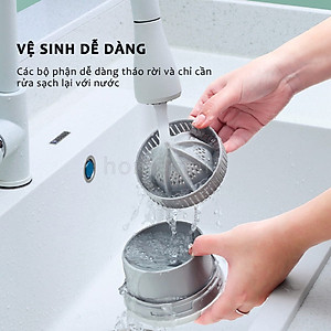 Máy Ép Trái Cây Kiêm Máy Vắt Cam , Máy Ép Chậm Đa Năng Sử Dụng Sạc USB