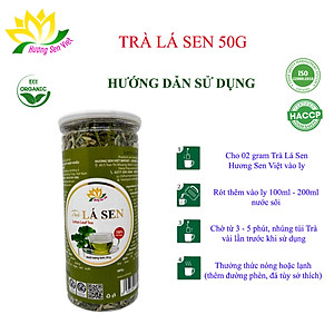 (COMBO 2 HŨ) TRÀ LÁ SEN HŨ 50G - HƯƠNG SEN VIỆT