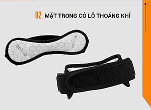 Đai bảo vệ đầu gối AOLIKES A-7918 đệm silicone hỗ trợ xương bánh chè Magnetic Knee Support Belt